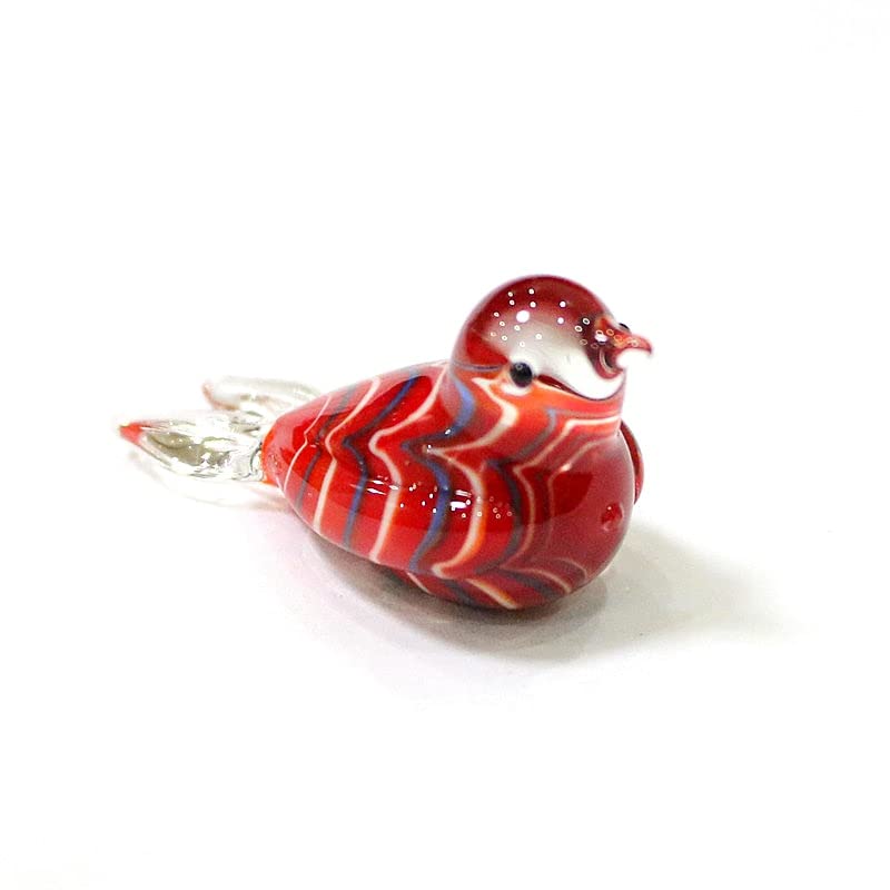 鳥 小鳥 Murano ムラーノガラス 置物 インテリア ガラス細工 飾り物 Amazon.co.jp: ミニチュアムラーノガラス鳥装飾置物和風ホーム